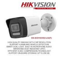 HIKVISION DS-2CD1023G2-LIUF 2MP 4mm Lens H265+30Mt Gece Görüşü SD Kart Dahili Mikrofon PoE Bullet IP Kamera